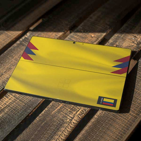 Colombia Soccer Flag Surface Pro 7 Skin